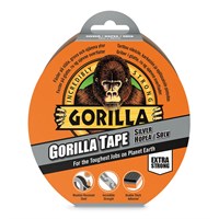 Tekstilforsterket tape, sølv Gorilla 48mm x 32m Silver