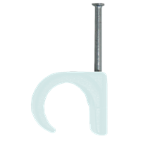 Spikklammer 16 hvit 3 mm - 5 mm
