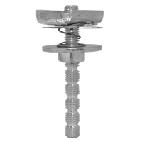 Klikkfeste mm41, elforzinket M8-35 mm