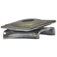 Klikkfeste med låseplate mm41, elforzinket M8