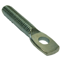 Pendel med bladfeste, elforzinket M8 x 120 mm