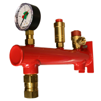 Armatursett Flexconsole Flamco Plus 3/4", 3,0Bar
