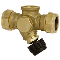 Ventilrør ESBE 2xDN15 1067