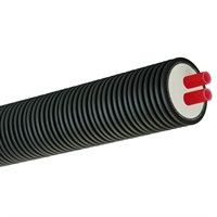 Kulvert, PexFlex Rauheat, Varme, 25 x 25 x 2,3 x 125