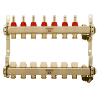 Fordeler gulvvarme, Wermgo 1&quot;, 7+7 avgreninger