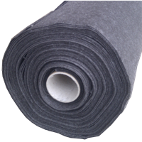 Fiberduk, drensplater, 2,4 m x 25 m
