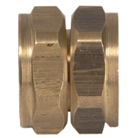 Skjøtemutter fordeler VA messing, 22 mm