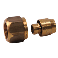 Koblingsset til Pex, VA, messing, 18 mm x 2,5 mm