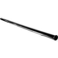 Avløpsrør krom uten muffe, Falu. 40 mm x 950 mm