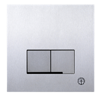 Betjeningsplate Delos XS, Rustfri