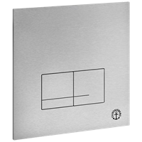 Betjeningsplate Triomont XS, Aluminium