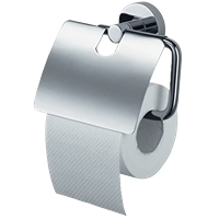 Toalettpapirholder med klaff Kosmos Krom